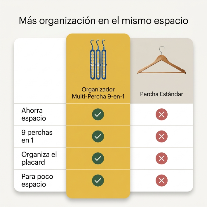 Percha Múltiple x3